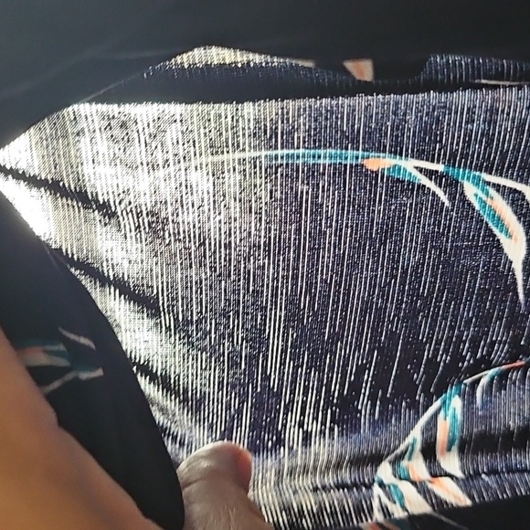 Love Ryan Navy Blue with Print Spaghetti Strap Jumpsuit - Picture 12 of 16